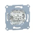 Выключатель мех-м MERTEN MTN3115-0000 D-Life 2 клавишный