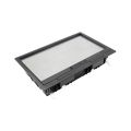Лючок напольный c изменяемой глубиной DKC 88316 16 модулей Чёрный