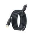 Интерфейсный кабель Baseus Foamed Silicone Pro Magnetic USB-C to USB-C 100W Black 1m (E0426D00)