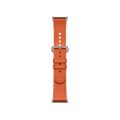 Кожаный сменный браслет Xiaomi Leather Quick Release Strap Coral orange