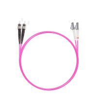 Патч Корд Оптоволоконный LC/UPC-ST/UPC MM OM4 50/125 Duplex 3.0мм 1 м