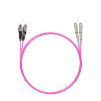 Патч Корд Оптоволоконный SC/UPC-FC/UPC MM OM4 50/125 Duplex 3.0мм 1 м