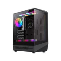Компьютерный корпус Gamemax Vista COC AB Black без Б/П