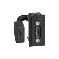 Лицевая панель Bticino KМ14 Living Now для розетки HDMI 1 модуль песочный