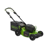 Газонокосилка аккумуляторная Greenworks 2515907UB 82V 51 см самоходная бесщеточная c 1хАКБ 5Ач и ЗУ