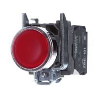 Кнопка SE XB4BW34G5 с возвр. с подсв. 22мм 48-120В