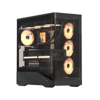 Компьютерный корпус Formula V Crystal U9 PA Black без Б/П