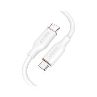 Интерфейсный кабель Anker PowerLine III Flow USB-C to USB-C (A8552H21) Белый