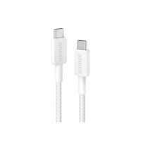 Интерфейсный кабель Anker 322 USB-C to USB-C Cable 1М (A81F5G21) Белый