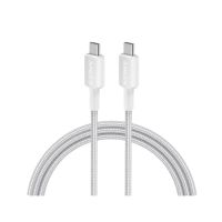 Интерфейсный кабель Anker 322 USB-C to USB-C Cable 2М (A81F6G21) Белый