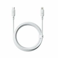 Интерфейсный кабель Baseus Silky Type-C to iP 20W 2m White (P10377700213-01)