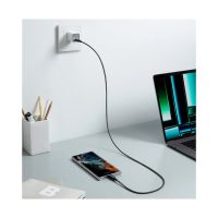 Интерфейсный кабель Anker 322 USB-C to USB-C Cable 1М (A81H5G11) Черный