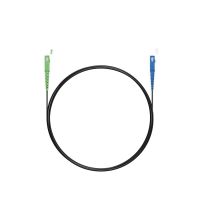 Абонентский FTTH Патч Корд SС/UPC-SC/APC SM 1 м Black усил
