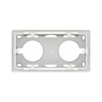 Коробка SE NU800418 Unica New для открытой установки двухпостовая белый