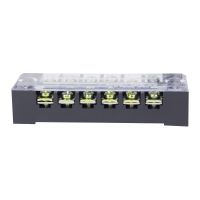 Колодка клеммная карболитовая Deluxe TB - 1506 (15A 6P)