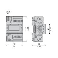 ПЛК М172 SE TM172PDG18R M172 дисплей 18 I/O ETH 2 MODBUS