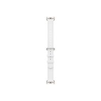 Сменный кожаный браслет для Xiaomi Smart Band 9 Ceramic White