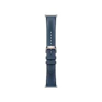 Кожаный сменный браслет Xiaomi Leather Quick Release Strap Glacier Blue