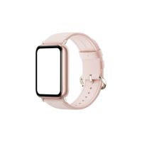 Кожаный сменный браслет Xiaomi Leather Quick Release Strap Sakura Pink