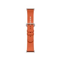 Кожаный сменный браслет Xiaomi Leather Quick Release Strap Coral orange