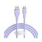 Интерфейсный кабель Baseus Pudding Series USB to Type-C 100W 1.2m Purple (P10355703511-B1)
