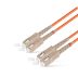Патч Корд Оптоволоконный SC/UPC-SC/UPC MM OM1 62.5/125 Duplex 3.0мм 1 м