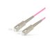 Патч Корд Оптоволоконный SC/UPC-SC/UPC MM OM4 50/125 Simplex 3.0мм 1 м