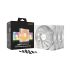 Вентилятор для компьютерного корпуса Bequiet! Light Wings LX 140mm PWM high-speed White Triple pack
