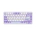 Клавиатура Ajazz AK820 MAX Magnetic Switch Белый