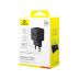 Адаптер питания Baseus Palm C+U 20W Black (P10111608113-00)