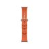 Кожаный сменный браслет Xiaomi Leather Quick Release Strap Coral orange