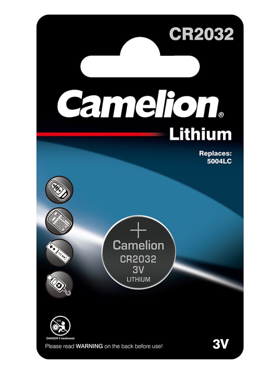 Батарейка CAMELION Lithium CR2032-BP1