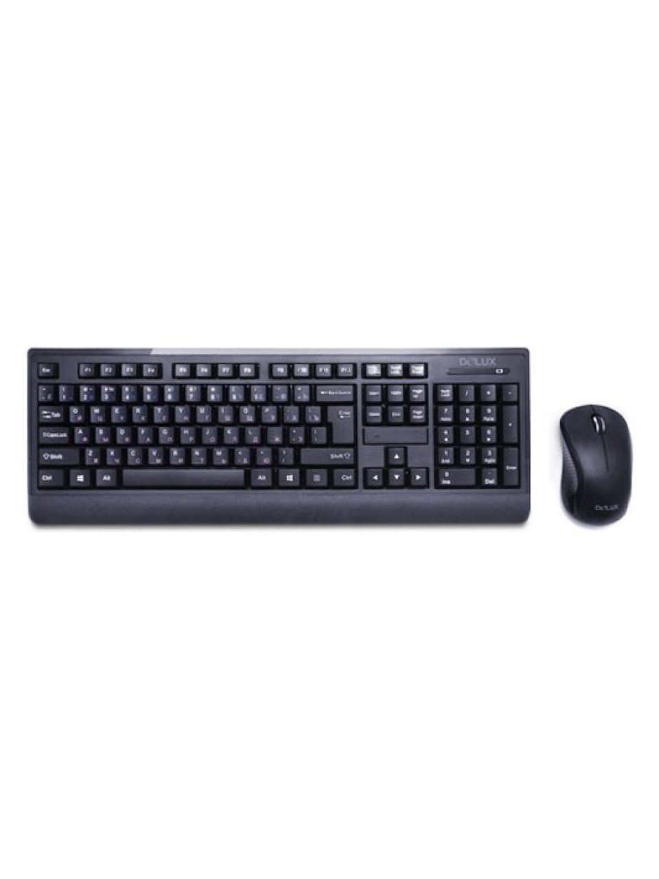 Комплект Клавиатура + Мышь Delux DLD-6091OGB