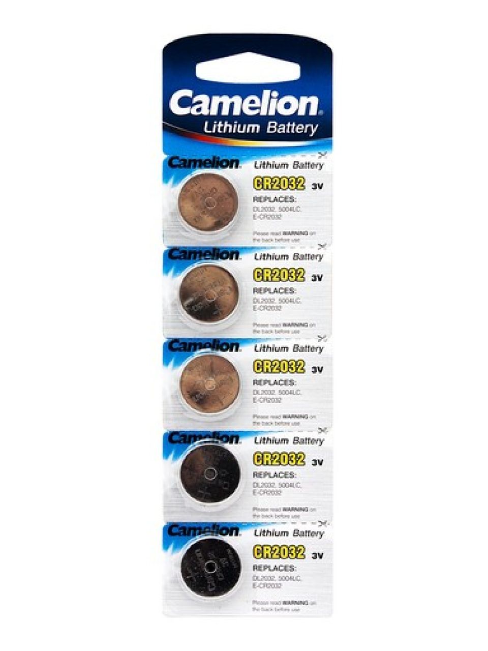 Батарейка CAMELION Lithium CR2032-BP5 5 шт. в блистере