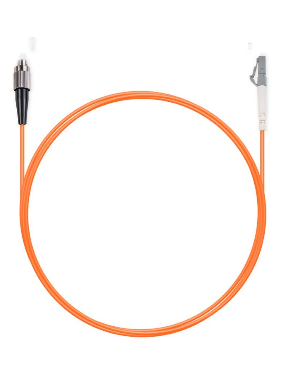 Патч Корд Оптоволоконный FC/UPC-LC/UPC MM OM1 62.5/125 Simplex 3.0мм 1 м