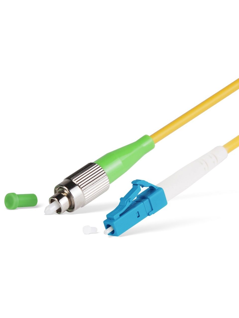Патч Корд Оптоволоконный FC/APC-LC/UPC SM 9/125 Simplex 3.0мм 1 м
