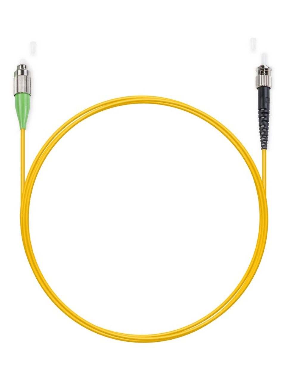 Патч Корд Оптоволоконный FC/APC-ST/UPC SM 9/125 Simplex 3.0мм 1 м