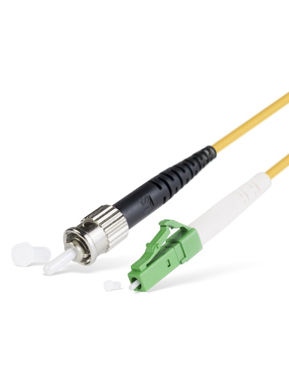 Патч Корд Оптоволоконный LC/APC-ST/UPC SM 9/125 Simplex 3.0мм 1 м