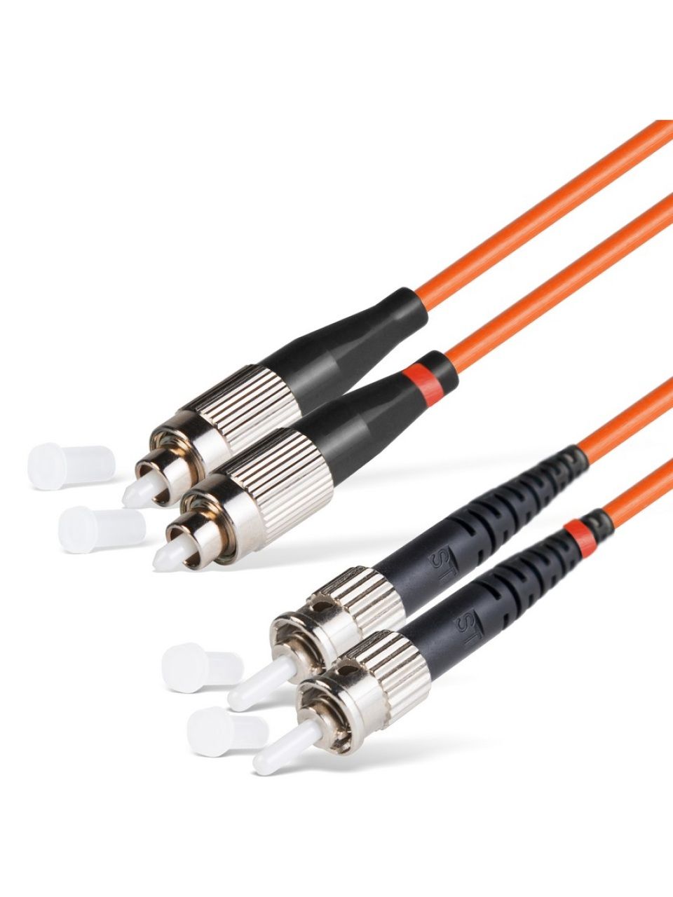 Патч Корд Оптоволоконный FC/UPC-ST/UPC MM OM1 62.5/125 Duplex 3.0мм 1 м