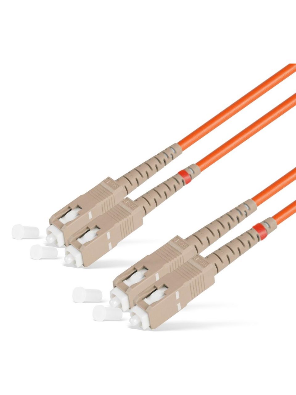 Патч Корд Оптоволоконный SC/UPC-SC/UPC MM OM1 62.5/125 Duplex 3.0мм 1 м