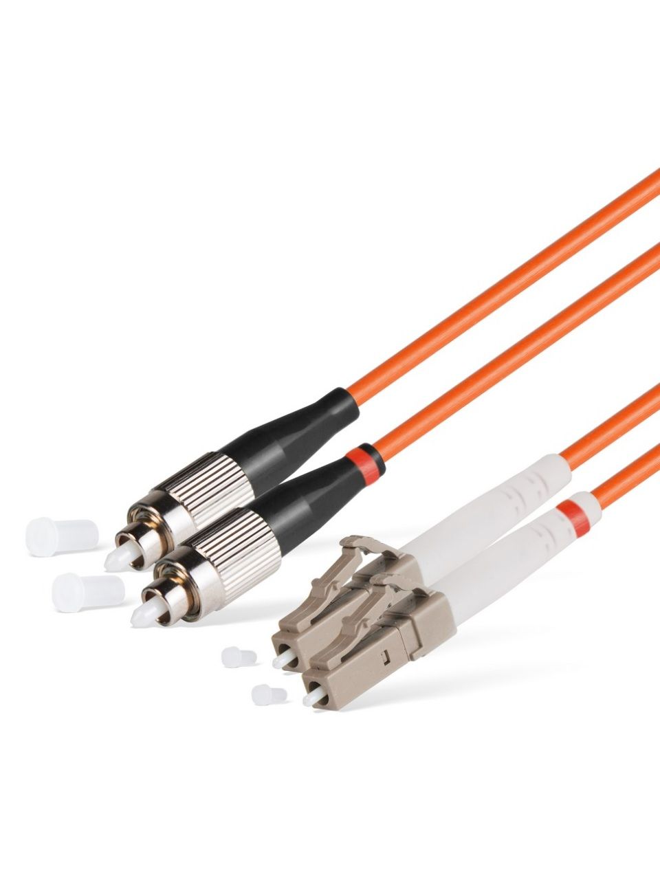 Патч Корд Оптоволоконный FC/UPC-LC/UPC MM OM2 50/125 Duplex 3.0мм 1 м