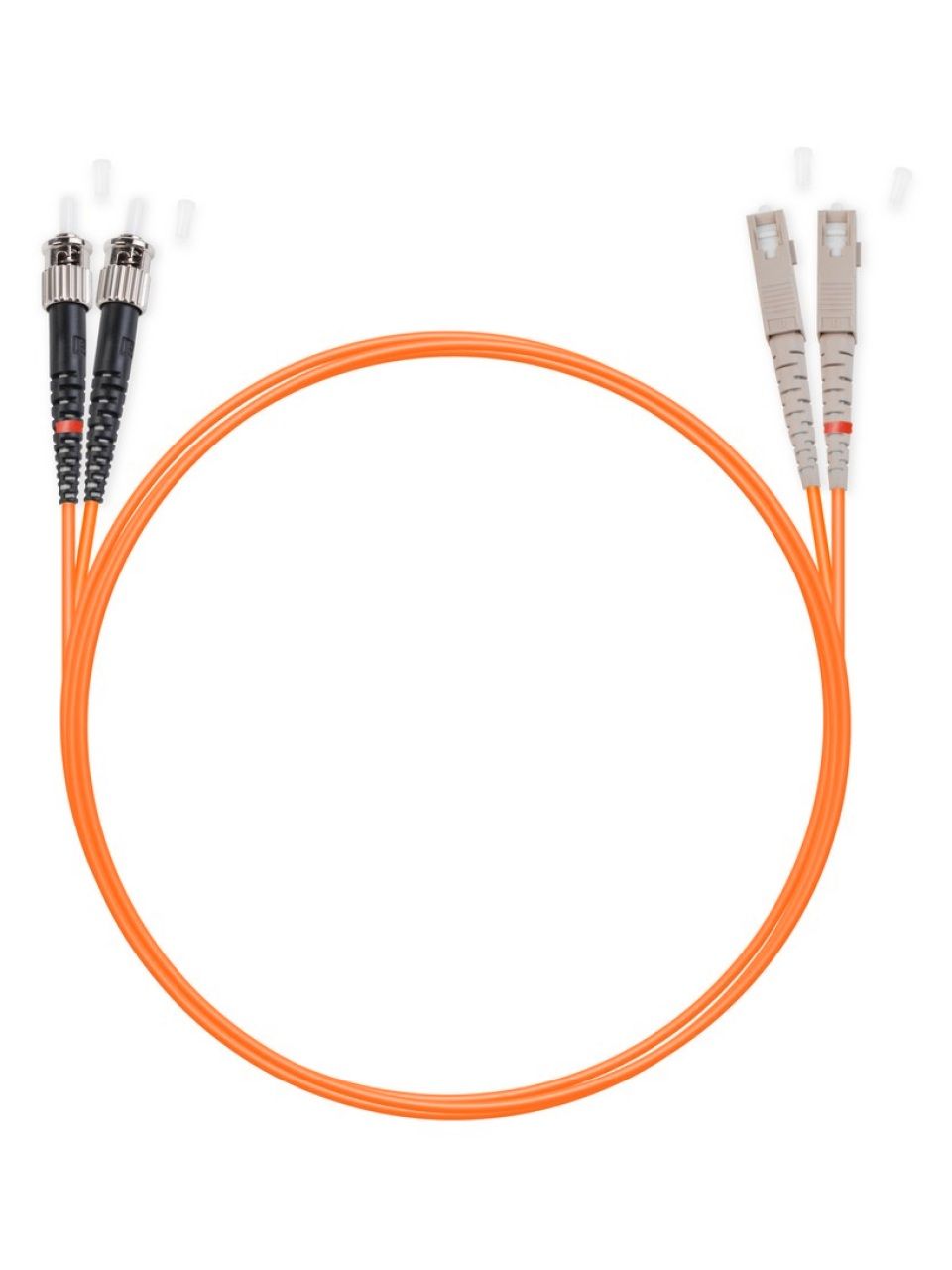 Патч Корд Оптоволоконный SC/UPC-ST/UPC MM OM2 50/125 Duplex 3.0мм 1 м