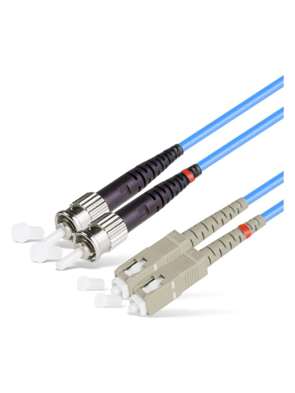 Патч Корд Оптоволоконный SC/UPC-ST/UPC MM OM3 50/125 Duplex 3.0мм 1 м