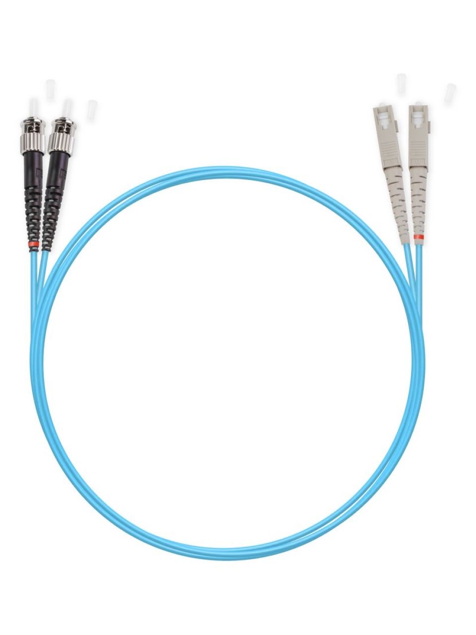Патч Корд Оптоволоконный SC/UPC-ST/UPC MM OM3 50/125 Duplex 3.0мм 1 м