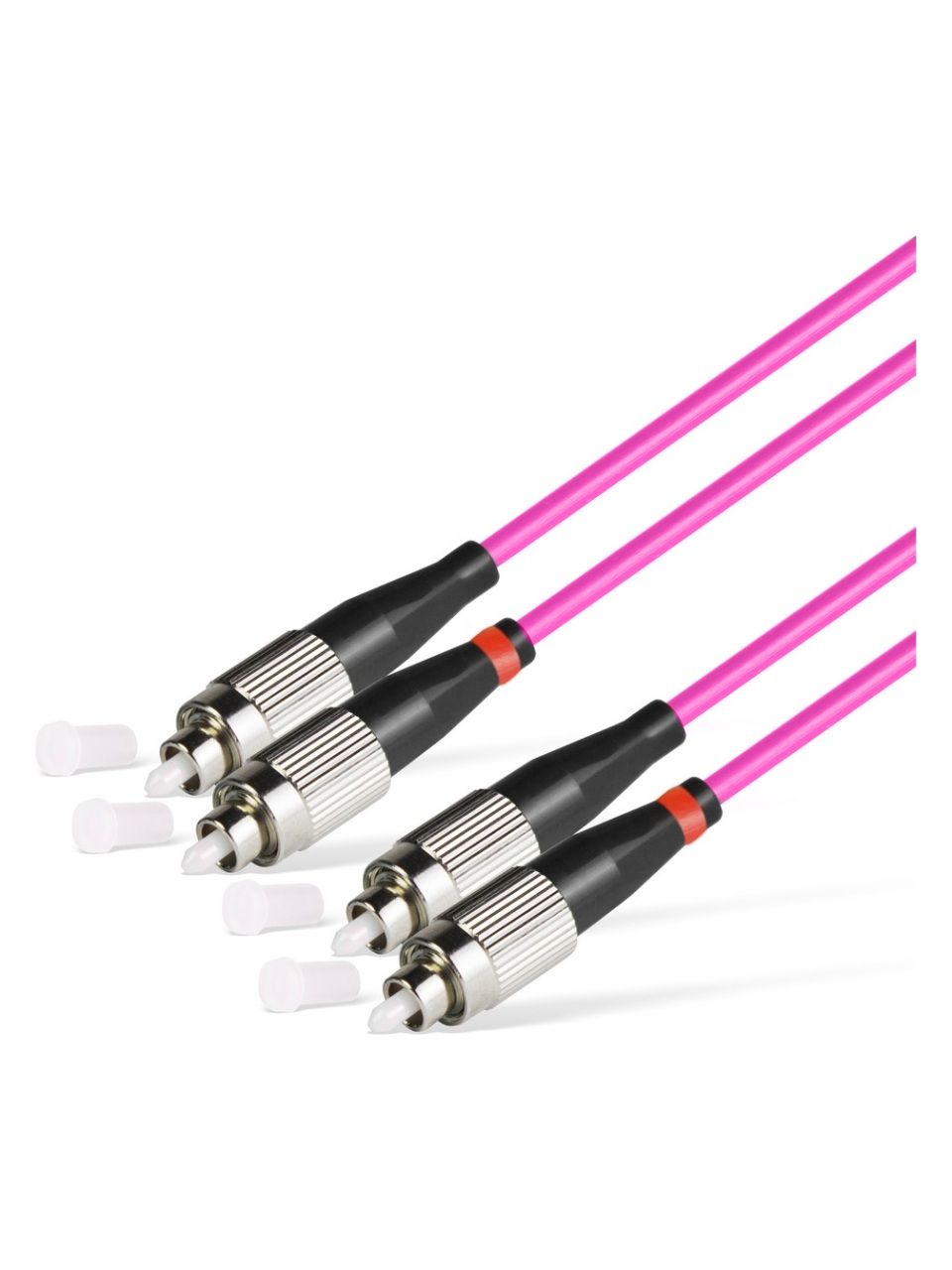 Патч Корд Оптоволоконный FC/UPC-FC/UPC MM OM4 50/125 Duplex 3.0мм 1 м