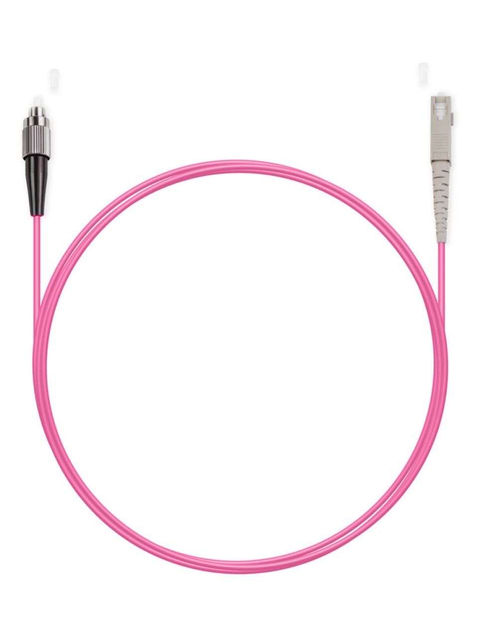 Патч Корд Оптоволоконный FC/UPC-SC/UPC MM OM4 50/125 Simplex 3.0мм 1 м