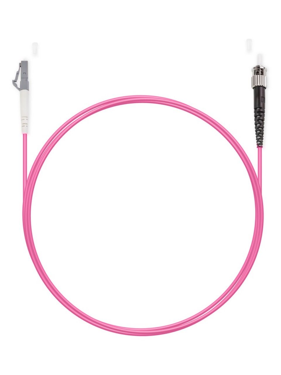 Патч Корд Оптоволоконный LC/UPC-ST/UPC MM OM4 50/125 Simplex 3.0мм 1 м