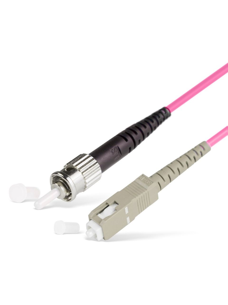 Патч Корд Оптоволоконный SC/UPC-ST/UPC MM OM4 50/125 Simplex 3.0мм 1 м