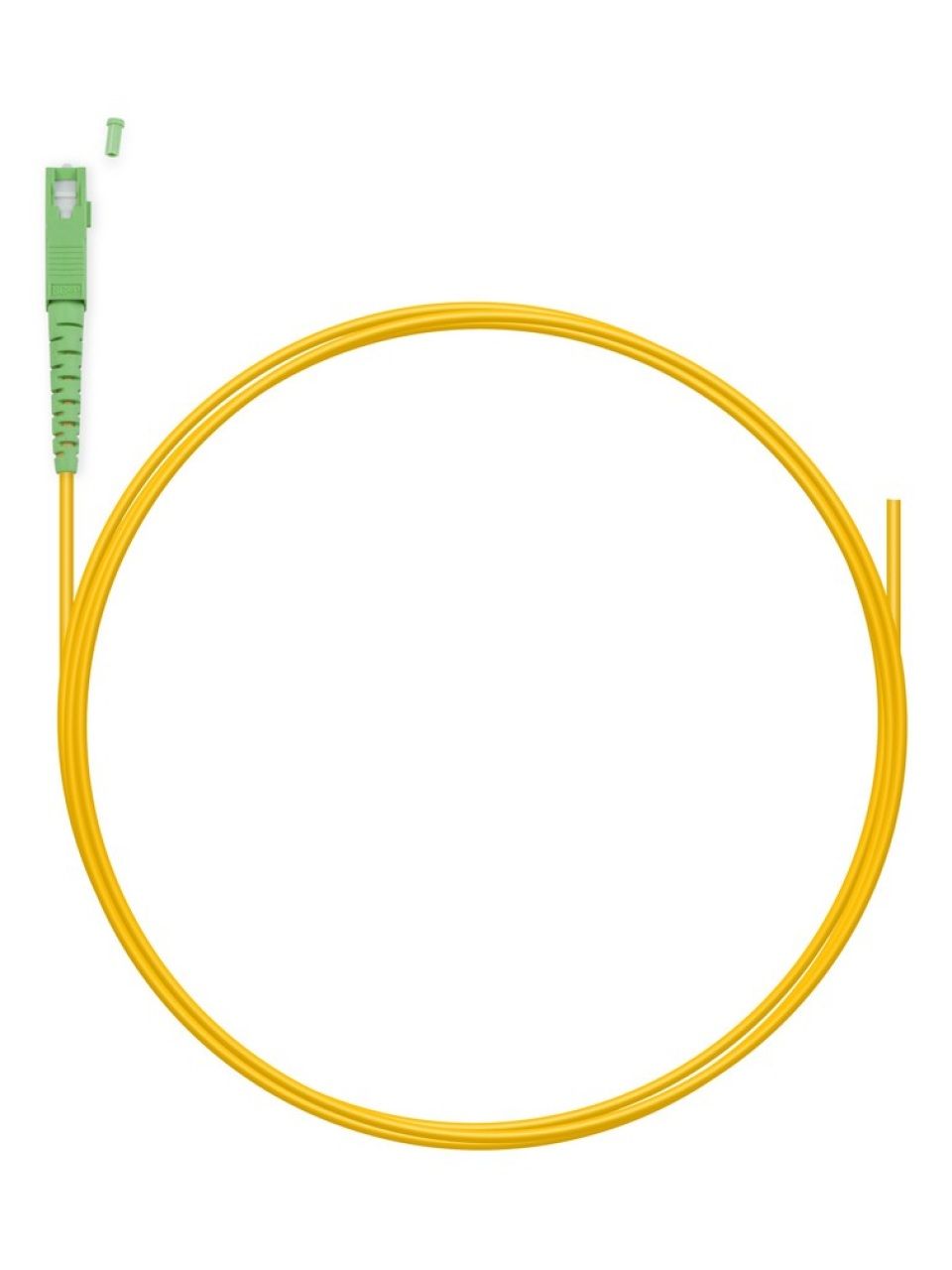 Пигтейл Оптический SC/APC SM 9/125 0.9 мм 1.5 м