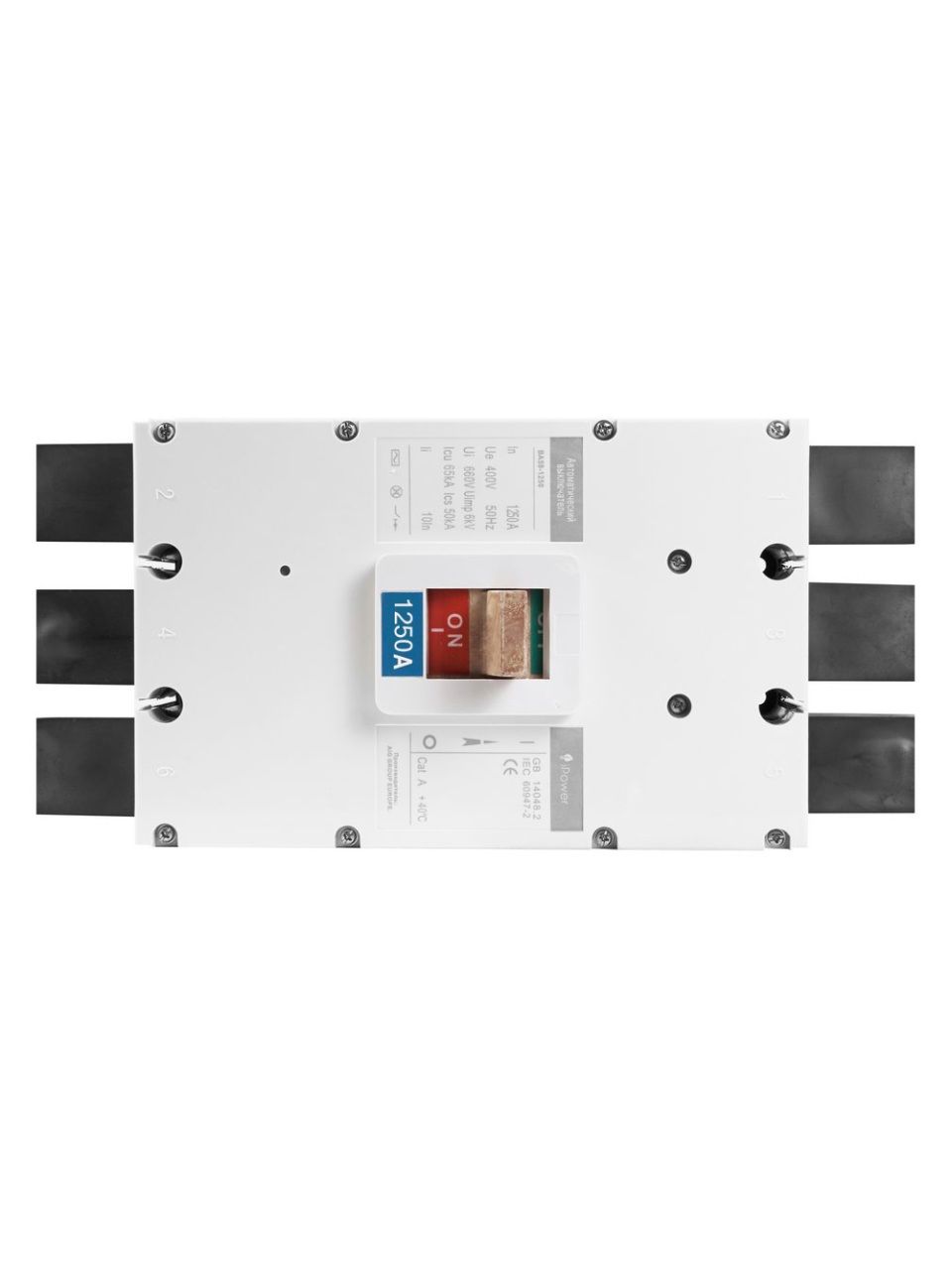 Автоматический выключатель iPower ВА59-1250 3P 1250A